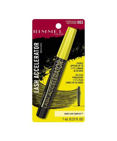 Rimmel London Lash Accelerator Mascara 003 Extreme Black - Volume & Length 0.23 fl oz (7 ml) - Buy Online on GoSupps.com