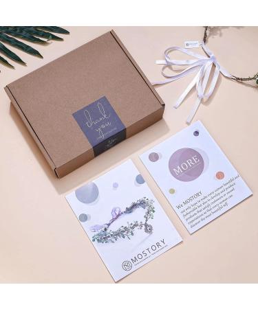 MOSTORY Woodland Fairy Flower Crown - Crystal Elven Tiara Handmade for Women and Girls - Bridal Elf Floral Headpiece for Cosplay, Halloween, Christmas, Wedding - Blue Daphne Design - Variable Size Wreath Headband - Buy Online on GoSupps.com