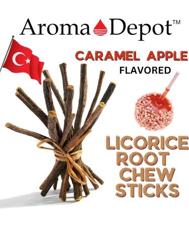 Aroma Depot Grape Flavored Licorice Root Chew Sticks - 16 oz. for Oral Health 100% Pure Natural 6.5-7 inches Long - Buy Online on GoSupps.com