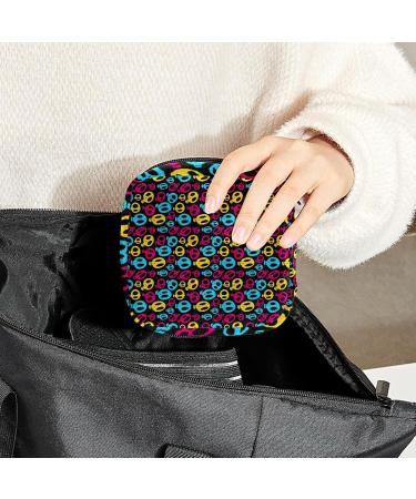 Women's Sustainable Skull Storage Pocket Kit | Colorful Stillpad Keeper for Periods - Eco-Friendly Feminine Product Bag - Buy Online on GoSupps.com