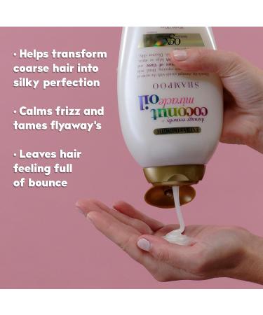 OGX Extra Strength Damage Remedy + Coconut Miracle Oil Shampoo 385ml - Buy Online on GoSupps.com