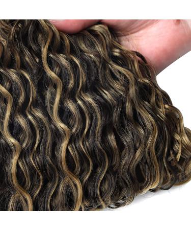 LACE PLUS 32 Long Curly Ponytail Extension Natural Brown Drawstring - Synthetic Hairpiece for Black Women (P4/27#) - Buy Online on GoSupps.com