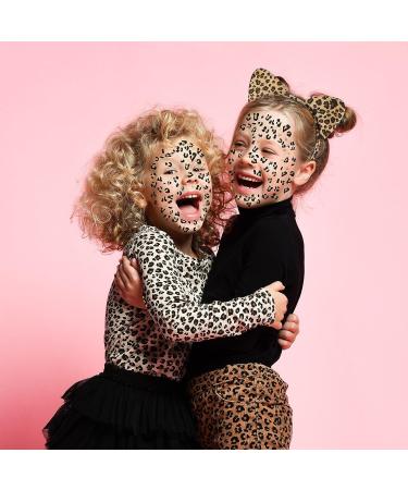 Cheetah & Leopard Headbands with Temporary Tattoos | Halloween Costume Accessories - Buy Online on GoSupps.com