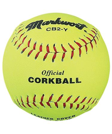 Markwort Official Corkballs (sold as set of 12) Yellow