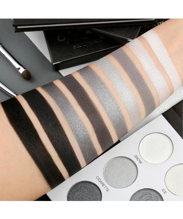  G n rique Robust Black Smokey Eye Makeup Palette | Long-lasting 9 Matte and Shimmering Colors | Pigmented Matte for Dark Gothic Makeup - Buy Online on GoSupps.com