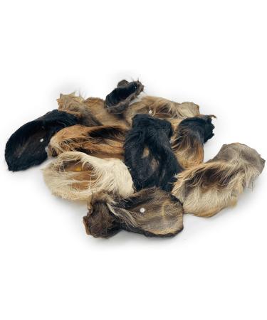 Premium Natural Dog Chews: Single Ingredient Cow Ears with Hair - High Protein Nutritious & Delicious - Long-Lasting Health-Boosting Alternative to Pig Ears - Suitable for Dogs 10 count - Buy Online on GoSupps.com