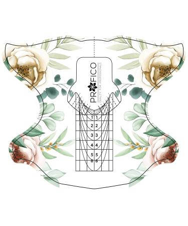Profico Self-Adhesive Nail Stencil Templates - 400 PCS Boho Flower Design for Nail Extensions - Buy Online on GoSupps.com