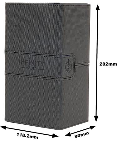 Sideloader 200 Premium Commander Deck Box - Holds 200+ Double Sleeved Cards - Blue Interior - Ideal for MTG, TCG, Pokemon - with Dice Tray - Buy Online on GoSupps.com