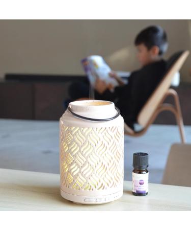Zenar me WLAN Venice Essential Oil Diffuser - Smart Diffuser Compatible with Alexa & Google Home - Natural Ceramic Design - Buy Online on GoSupps.com