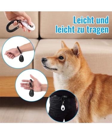 Diyife Training Clicker for Dogs Cats & Horses - 2 Pack with Large Button & Hand Loop | Effective Pet Training Tool - Buy Online on GoSupps.com