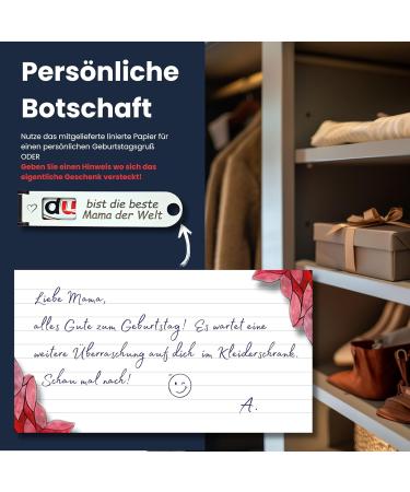 You Are The Best Mom - Original DUPLO Chocolate Bar Gift Box with Personal Banknote Compartment | Perfect Gift for Moms - Buy Online on GoSupps.com