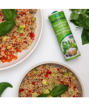 A.Vogel - Herbamare Original | Herbed Sea Salt - Infused with Fresh Organic Herbs and Vegetables | 1/3 Less Salt | Non-GMO Project Certified | MSG and Gluten Free | Suitable for Vegetarian and Vegan | 1 KG - Buy Online on GoSupps.com