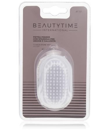 Beautytime pumice stone with brush 1 pack (1 x 1 piece)