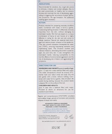 Buy Pharmaceris Emotopic Everyday Bath Emulsion 200ml - Soothing Skin Care for Sensitive Skin - International Shipping Available - Buy Online on GoSupps.com