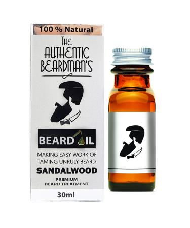 The Authentic Beardman's Signature Beard Oils (Sandalwood)