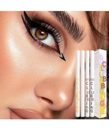  Jingmiger Eye Pencil 4 Waterproof & Smudge-Proof Makeup Pens - Gel Eyeliner Pens for Women's Eye Makeup - For Christmas Work Sports Outdoors Travel Evening Women and Girls - Buy Online on GoSupps.com