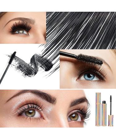 4D Silk Fiber Lash Mascara - Waterproof Black Volume & Length Extension - Buy Online on GoSupps.com