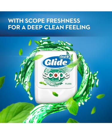 Buy GLIDE Oral-B Scope Floss 40m - Best Dental Floss for Fresh Breath | International Shipping - Buy Online on GoSupps.com