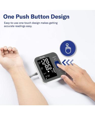 Alcedo Upper Arm Blood Pressure Monitor with Wide-Range Cuff and Backlit Screen - 2x120 Reading Memory, Talking Function - Ideal for Home Use - Buy Online on GoSupps.com
