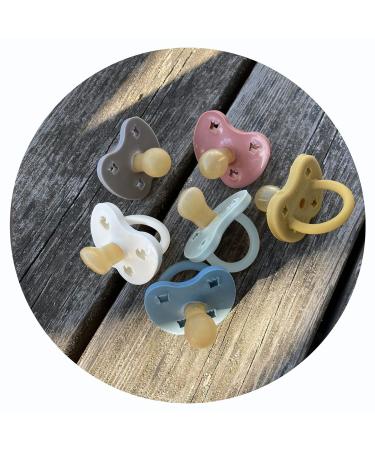 Hevea Snow White Natural Rubber Pacifier | Eco-Friendly BPA-Free & Food Contact Approved | 3-36 Months - Buy Online on GoSupps.com