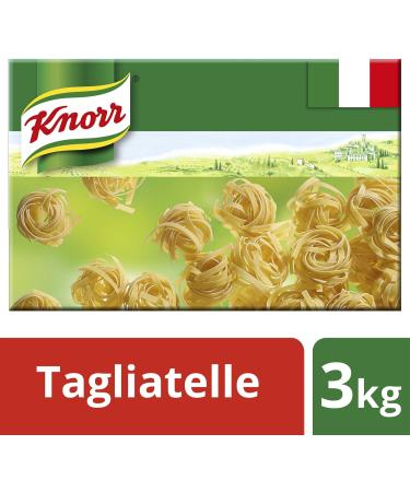 Knorr Collezione Italiana Tagliatelle Pasta 3 kg - Authentic Italian Pasta for Delicious Meals - Buy Online on GoSupps.com