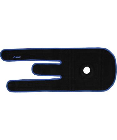 Protexx Knee Sport Protective Support Brace - Durable Plastic Stays - Black - Ideal for Injury Recovery & Active Lifestyle - Buy Online on GoSupps.com