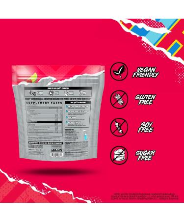 GHOST Hydration Packets Sonic Cherry Limeade 24 Sticks Electrolyte Powder - Drink Mix Supplement with Magnesium Potassium Calcium Vitamin C - Vegan Friendly Free of Soy Sugar & Gluten Sonic Cherry Limeade (24 Sticks) - Buy Online on GoSupps.com