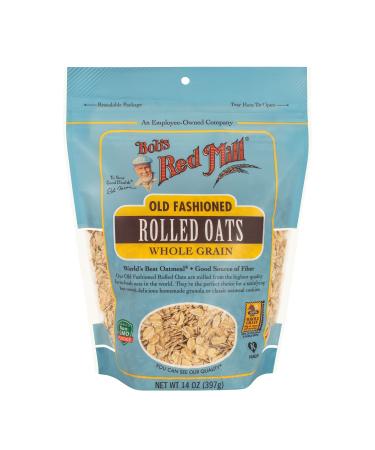 Bob's Red Mill Oats Rolled Reg Old Fshnd, 32 Oz (Pack of 4) 2 Pound (Pack of 4) Resealable