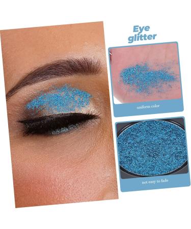 BELLIFFY Glitter Eyeshadow Palette DIY Shiny Eyeshadow Plate Eyeshadow Single Shadow Green Plastic - Buy Online on GoSupps.com