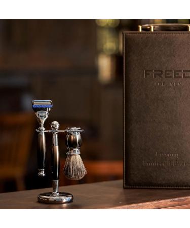 HADES Luxury 4-Piece Razor Shaving Set - Men's Safety Razor Grooming Gift from Taiwan | Perfect Father's Day Gift - Buy Online on GoSupps.com