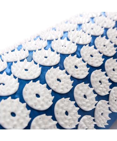 Buy Doyoufitness Acupressure Mat & Pillow Set | 66x40cm | Pain Relief Relaxation & Meditation | Blue | International Shipping Available - Buy Online on GoSupps.com