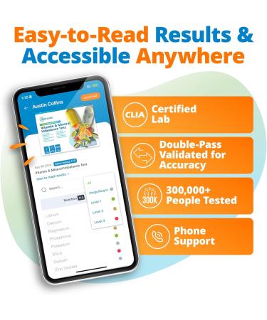 5Strands Nutrition Test: Hair Analysis for 80 Vitamins, Minerals, and Amino Acids - Accurate Results in 5-7 Days for Improved Health and Wellness - Buy Online on GoSupps.com