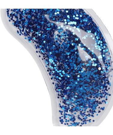 Reusable Gel Eye Mask - Hot Cold Therapy for Tired Eyes & Dark Circles (Blue) - Buy Online on GoSupps.com
