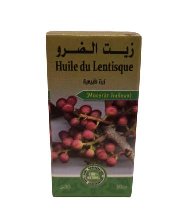 Pure vegetable oil of pistacia Lentiscus origin Morocco mastic oil 30 ml
