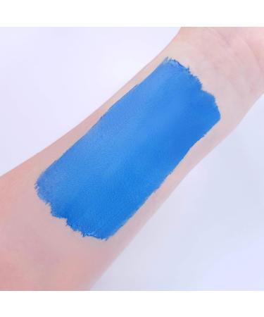 Buy Cosmic Moon Metallic Face Paint - Blue | Professional Water Activated Face Paint for International Shipping - Buy Online on GoSupps.com
