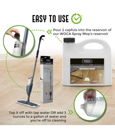 Woca Natural Soap 2.5L - Eco-Friendly Cleaning Solution for Home & Outdoors | International Shipping - Buy Online on GoSupps.com