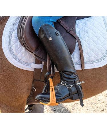 Brogini Kids Como Piccino Leather Riding Boots - Size 2 Little Kid, Black - Buy Online on GoSupps.com