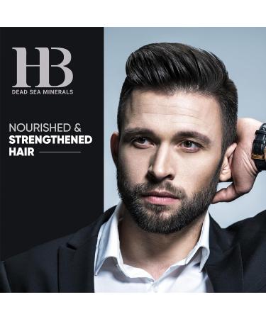 HB Dead Sea 2 in 1 Men's Body Wash & Shampoo - Refreshing Scent 780ml All-in-One Hair & Skin Care - Buy Online on GoSupps.com