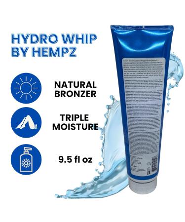 Hempz Hydro Whip Bronzing Butter 9oz - Triple Moisture Herbal Whipped Natural Bronzer for Radiant Skin | Shop Internationally - Buy Online on GoSupps.com