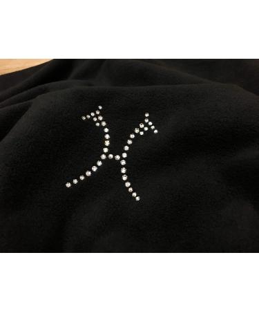 AIKO Saddle Protector Black - Hannoverian Collection | Breathable & Washable | International Shipping Available - Buy Online on GoSupps.com