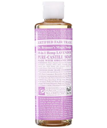 Dr. Bronner's Lavender Pure-Castile Soap 8 oz