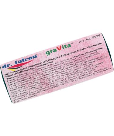 Dr. Falcon Gravita - 25 Essential Nutrients for Conception Pregnancy & Breastfeeding | Folic Acid Omega-3 DHA Vitamin D3 + K2 Iodine Iron Selenium - 30 Capsules - Buy Online on GoSupps.com
