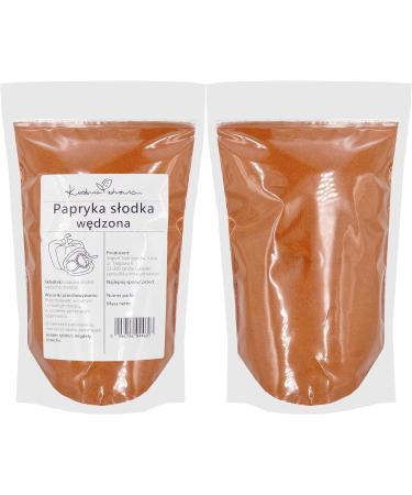 Kuchnia Zdrowia - Ground Smoked Sweet Red Pepper - Aromatic Condiment - Leak Proof Zipper Packaging - Doypack: (1000 Grams) - Buy Online on GoSupps.com