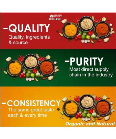 Blessfull Healing Organic Pani Puri Masala 200 Gram Airtight Container (Packing May Vary) 200 Gram 7.05 oz - Buy Online on GoSupps.com
