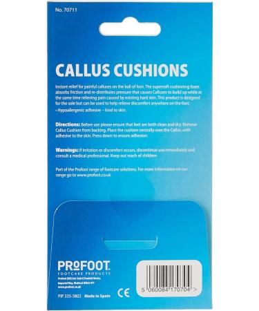 Profoot Callus Cushions - Pain Relief for Calloused Feet - Buy Online on GoSupps.com