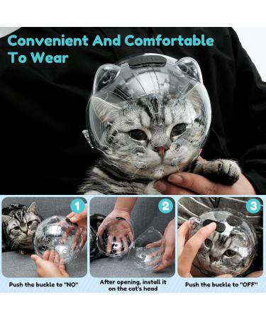 Abizarch Cat Muzzle for Grooming Breathable Bathing Cat Anti Bite Ear Muzzles Adjustable Cat Anti-Scratch Foot Cover for Bathing Shaving Pet Tools small for cat 5-10 pounds - Buy Online on GoSupps.com