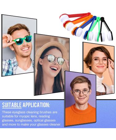 40 Pcs Mini Sun Glasses Eyeglass Microfiber Spectacles Cleaner Soft Eyeglasses Brush Cleaning Tool Eye Glasses Lens Cleaner Eyeglasses Cleaner Cleaning Clip for Clean Screen Glasses Surface  5 Colors - Buy Online on GoSupps.com