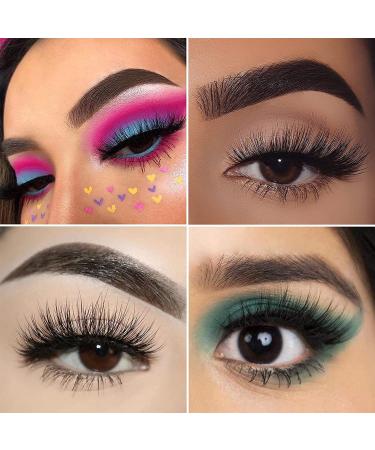 Magnetic Eyelashes False Eyelashes No Glue and Eyeliner Needed Natural Look Magnetic Lashes No Glue Magnetic Eyelashes Band Lashes Look Like Extensions Magnetic Eyelashes(Natural and Bushy) - Buy Online on GoSupps.com