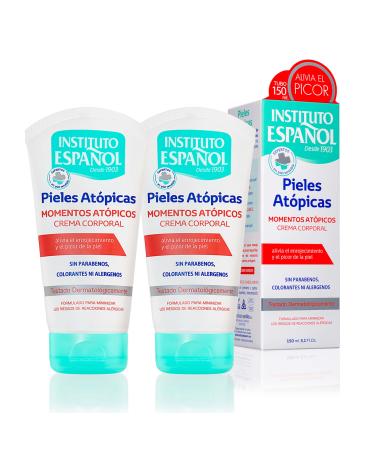 Instituto Español Body Cream | Atopic Moisturizing Cream for Eczema Irritation | Multi-purpose Scented Moisturizing Cream for Body, Hands, 300 ml