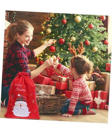 KOMBIUDA 1pc Christmas Bag Santa Bag Santa Claus Present Bag Santas Bags Bag Snack Bag Candy - Buy Online on GoSupps.com